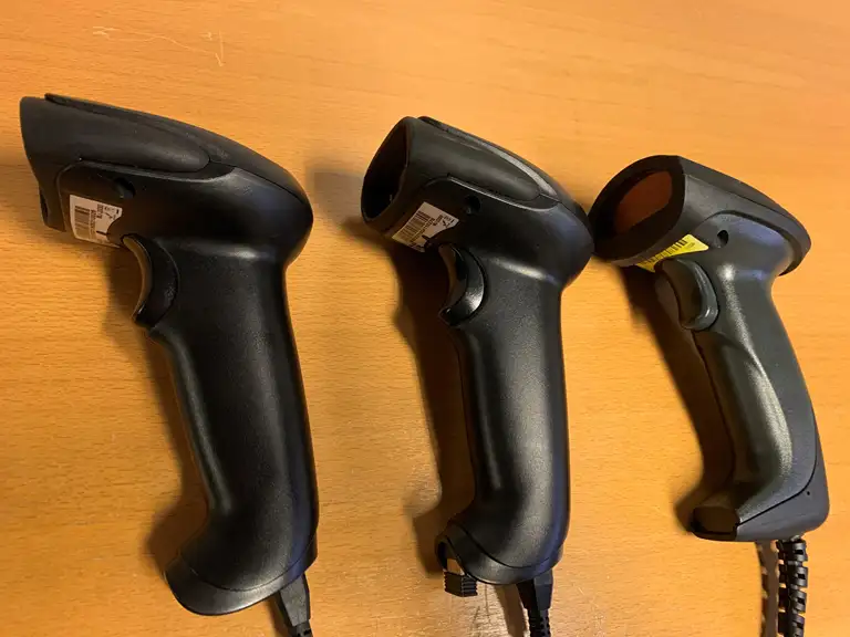 Tre billetscannere